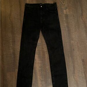 Men’s Purple Brand P005 Black Jeans